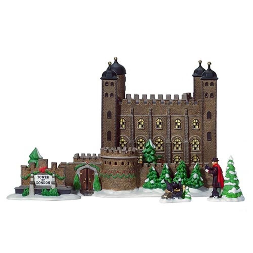 Department 56 TOWER OF LONDON Retired Dickens' Village Historical Landmark